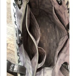 Silver Michael Kors Tote